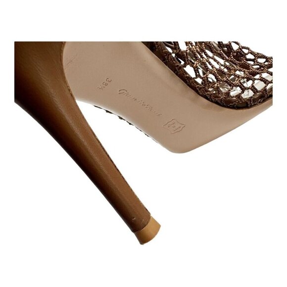 Gianvito Rossi Cage Mesh Booties - Picture 8 of 10